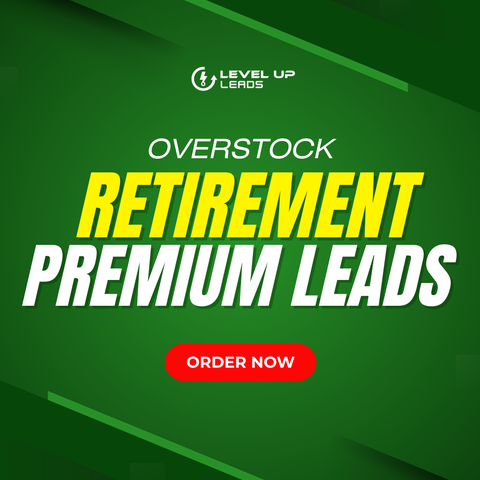 Overstock Retirement Premium Leads